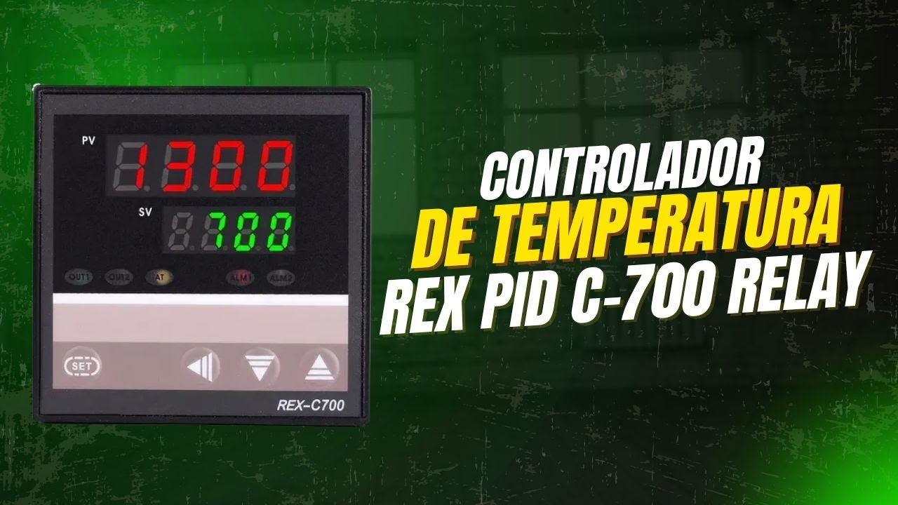 Como configurar o Controlador de Temperatura REX C700 Sa&iacute;da Relay passo a passo &ndash; sem complica&ccedil;&atilde;o