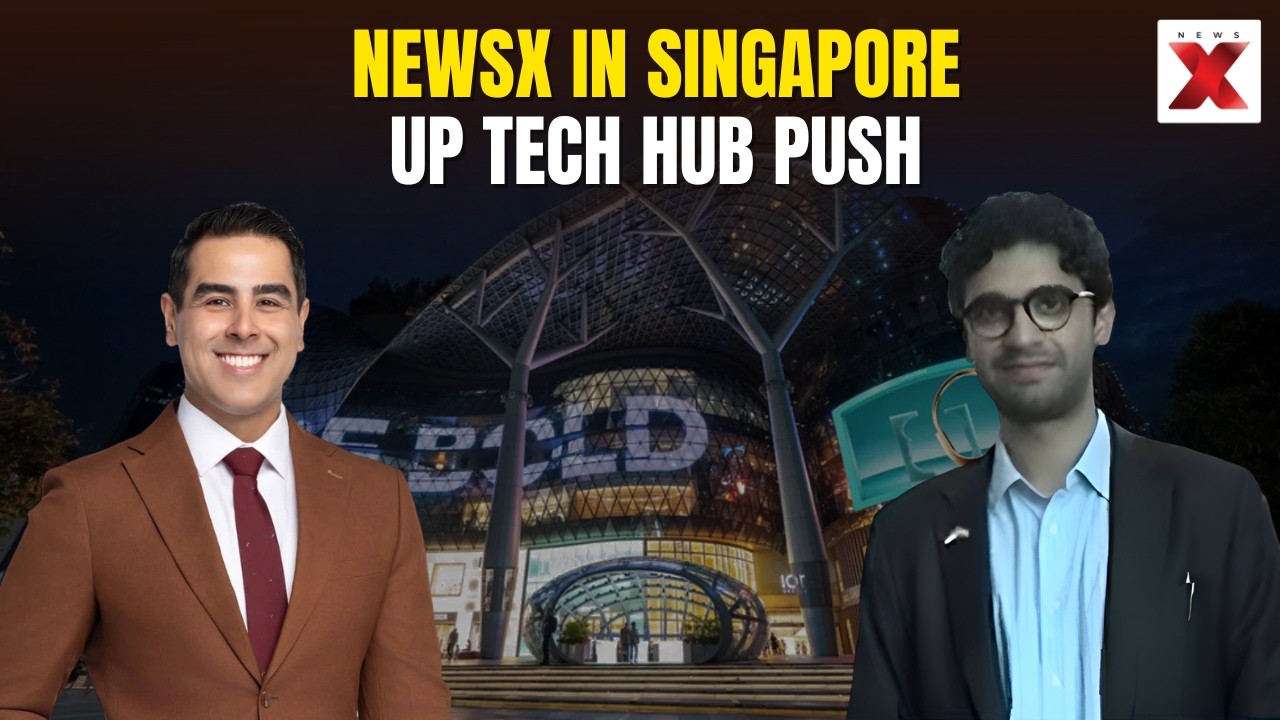 NewsX In Singapore: UP Tech Hub Push | GSC's Shubh Nanda Exclusive