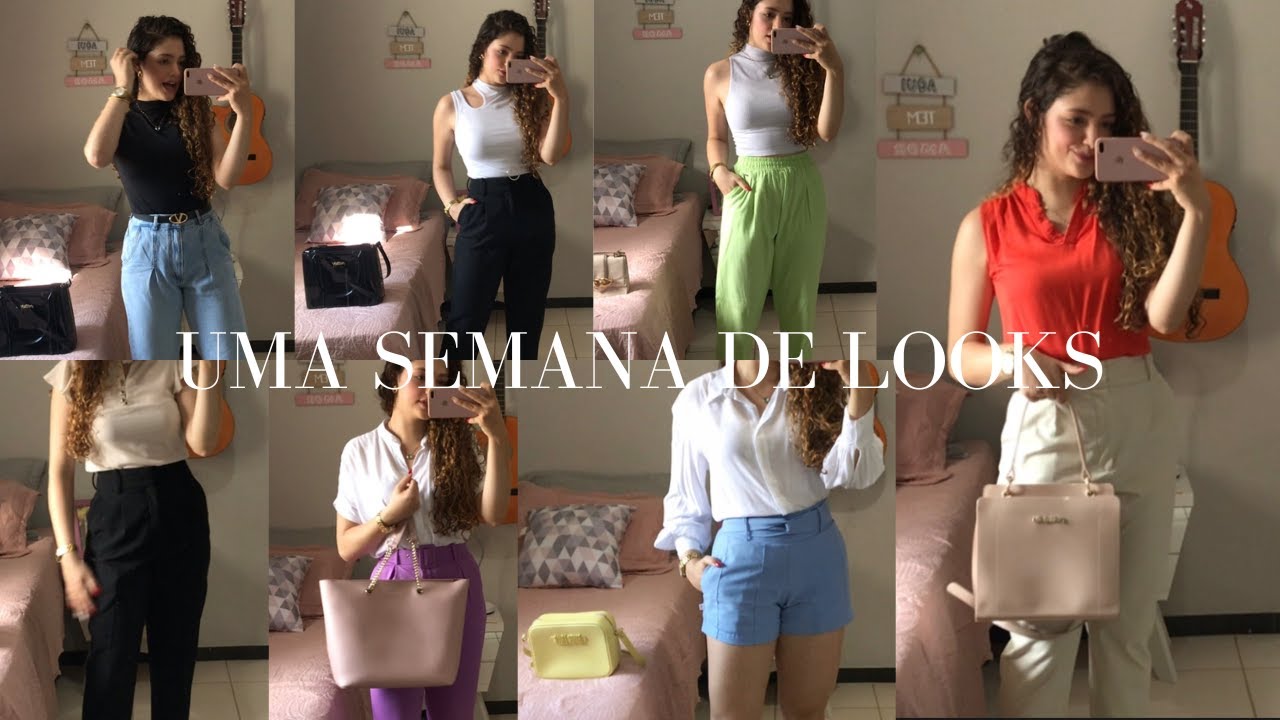 UMA SEMANA DE LOOKS REAIS: LOOKS DE TRABALHO E LAZER ✨