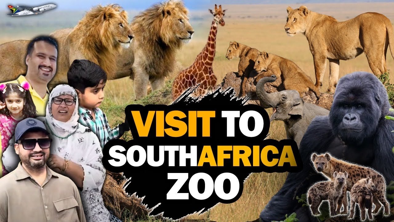 Ajj apko South Africa ky jungle zoo ka visit kerwaty hen😍