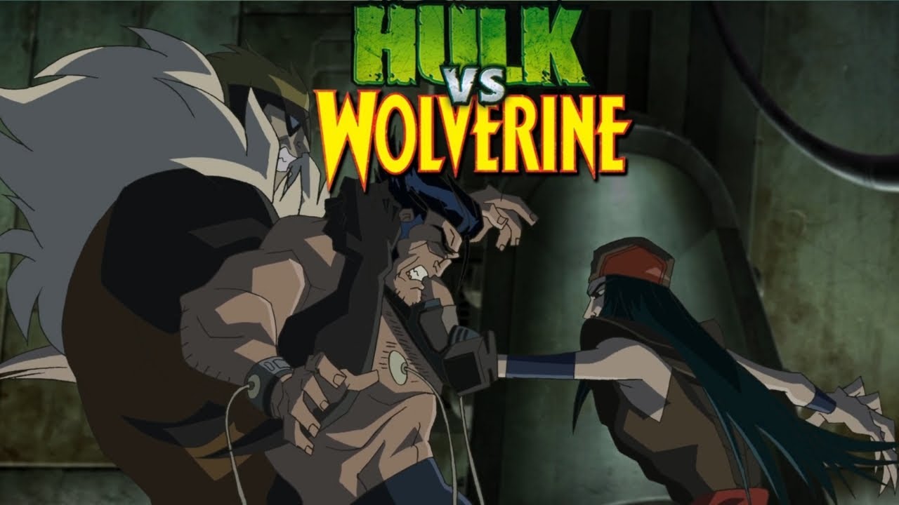 Wolverine fights Sabertooth & Deathstrike.