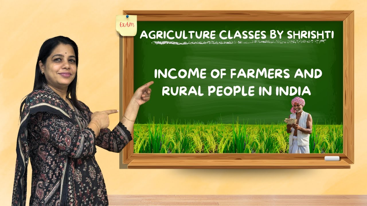 Income of Farmers and Rural People in India  | BSc Agriculture