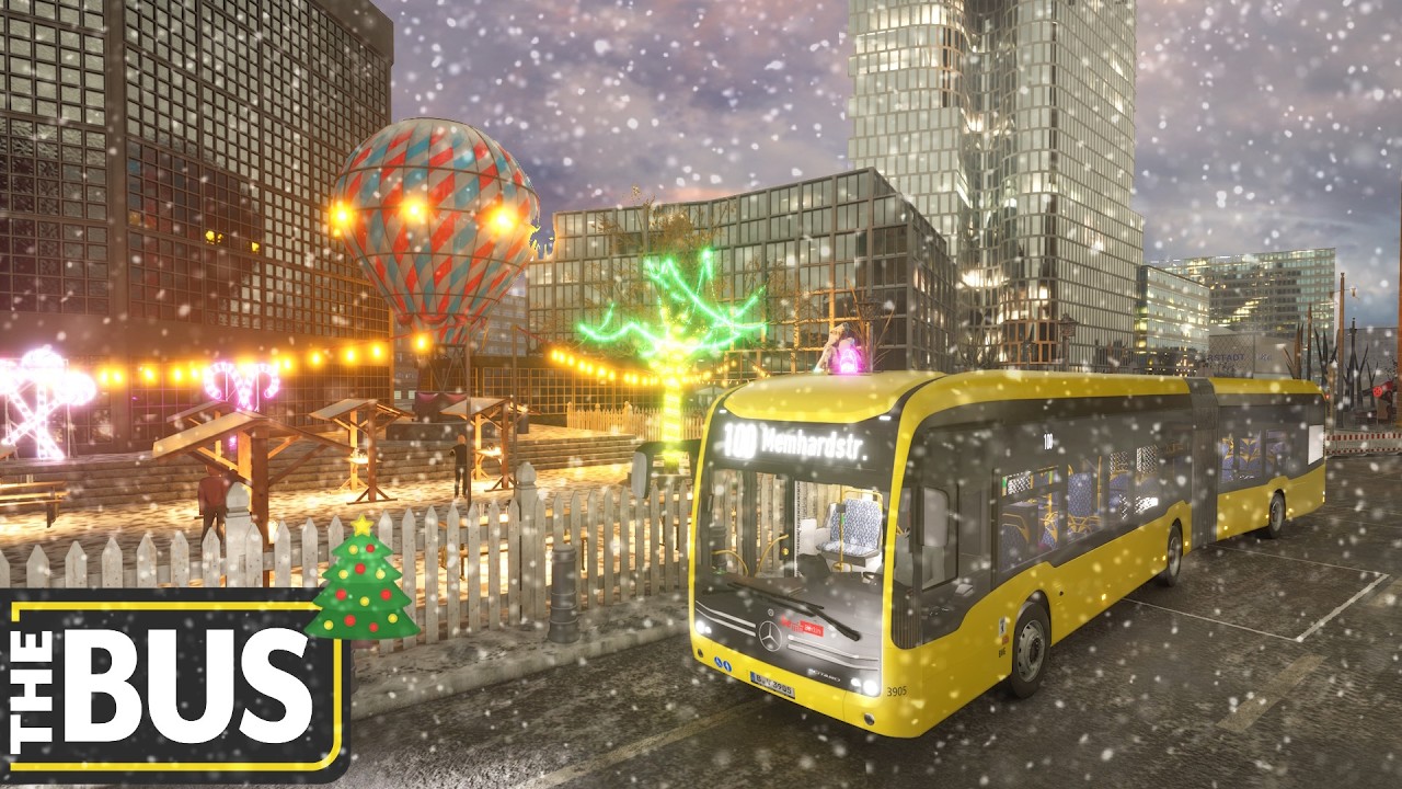 THE BUS Zeit für den Weihnachtsmarkt! 🚌 The Bus Simulator #29
