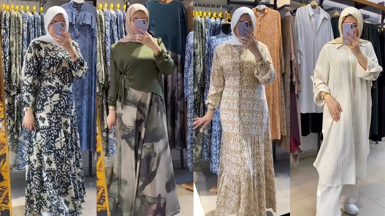 ملابس محجبات 2025 🌸 فساتين صيفي للمحجبات 2025 🌸 New dress 2025