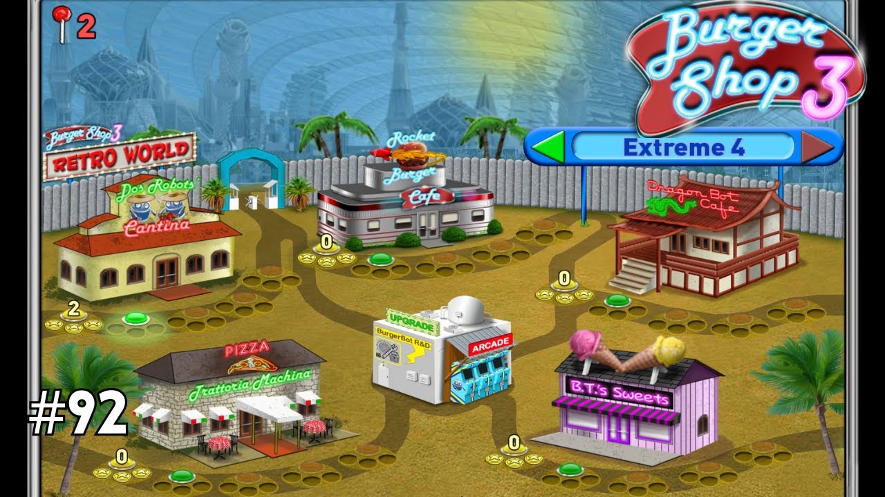 Story Mode (Extreme 4-2) [Treats Used: 2] | Burger Shop 3 [#92]