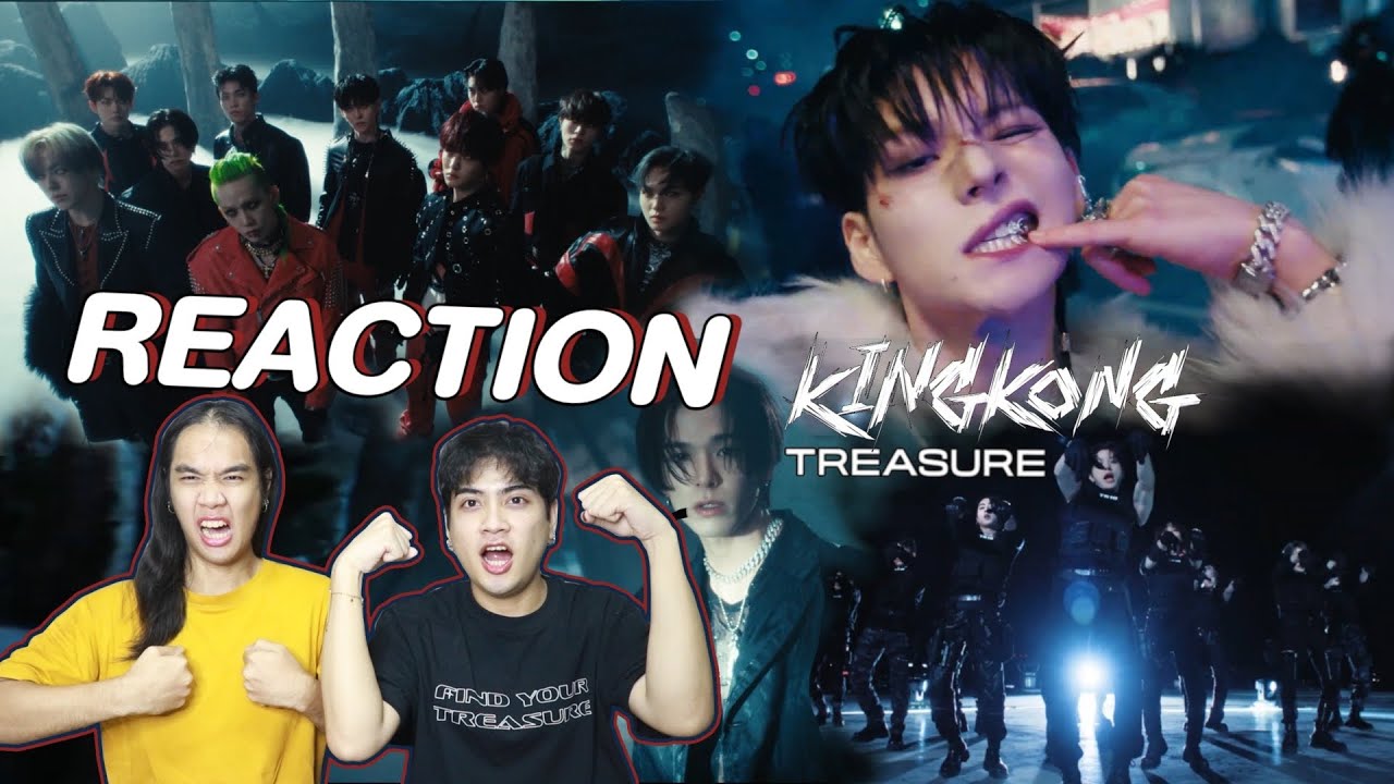 ติ่งไปเรื่อยพารีแอค TREASURE - 'KING KONG' MV l Reaction