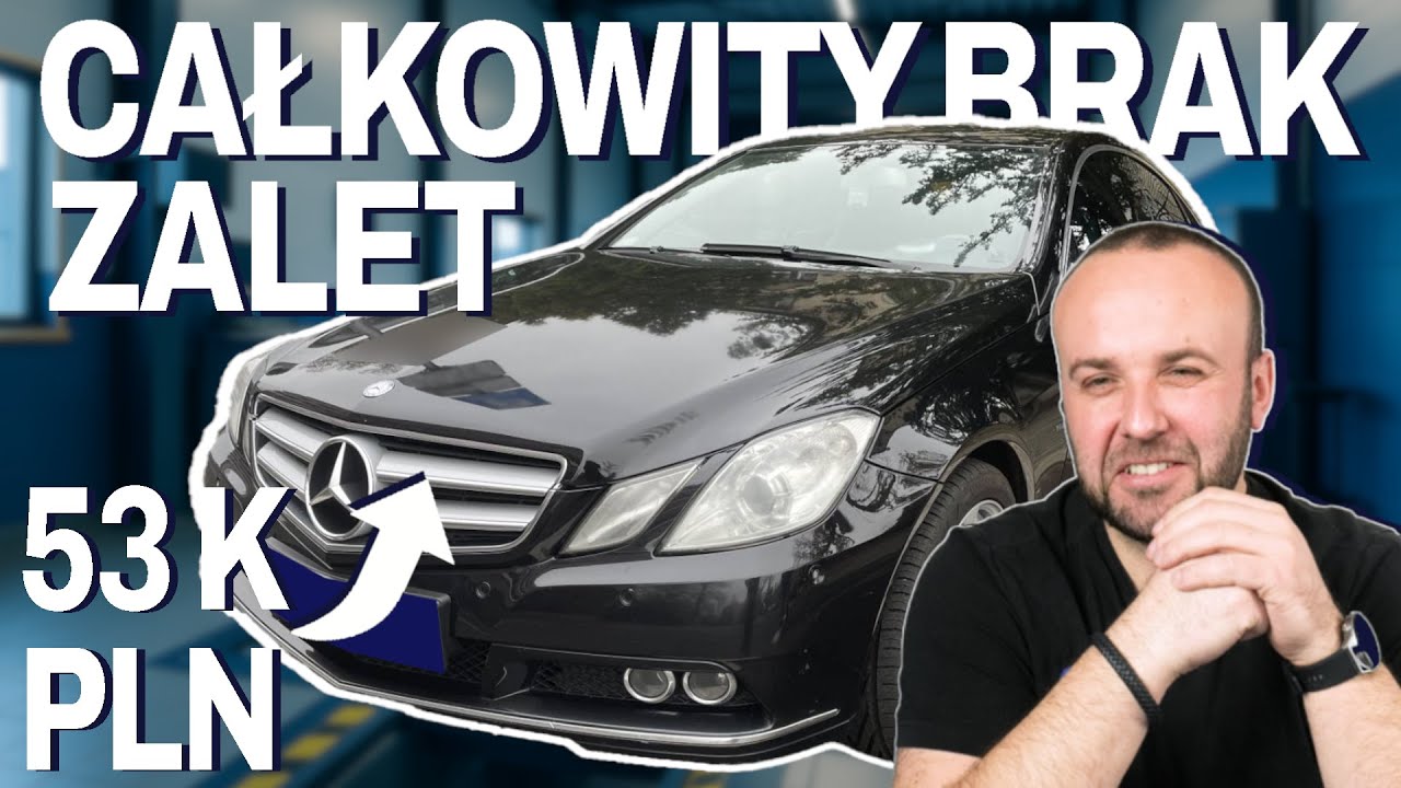 Zero argument&oacute;w za zakupem? - Mercedes E350 3.0 Diesel 231 KM 2009 rok 210000 km 53000 zł