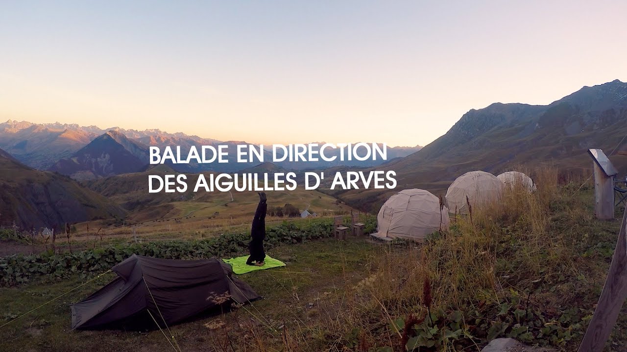 Balade en direction des aiguilles d'arves