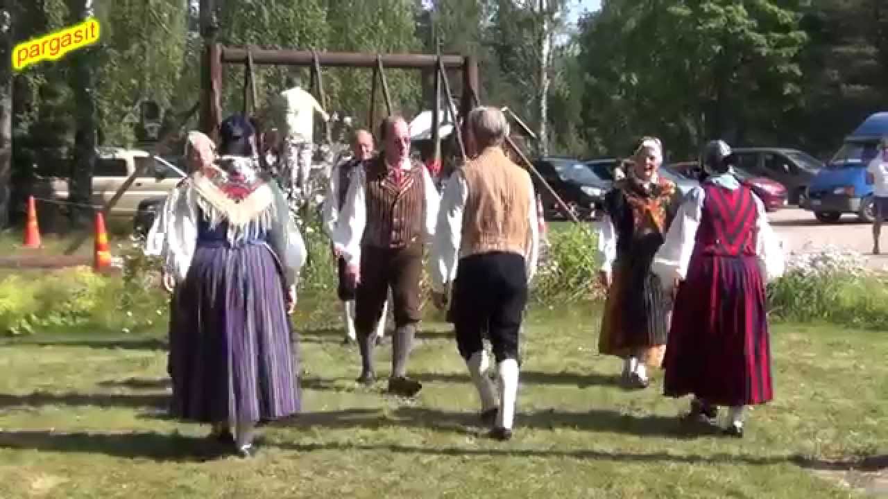 Folk dance - Hamburgspolska, Pyttis  26.07.2014