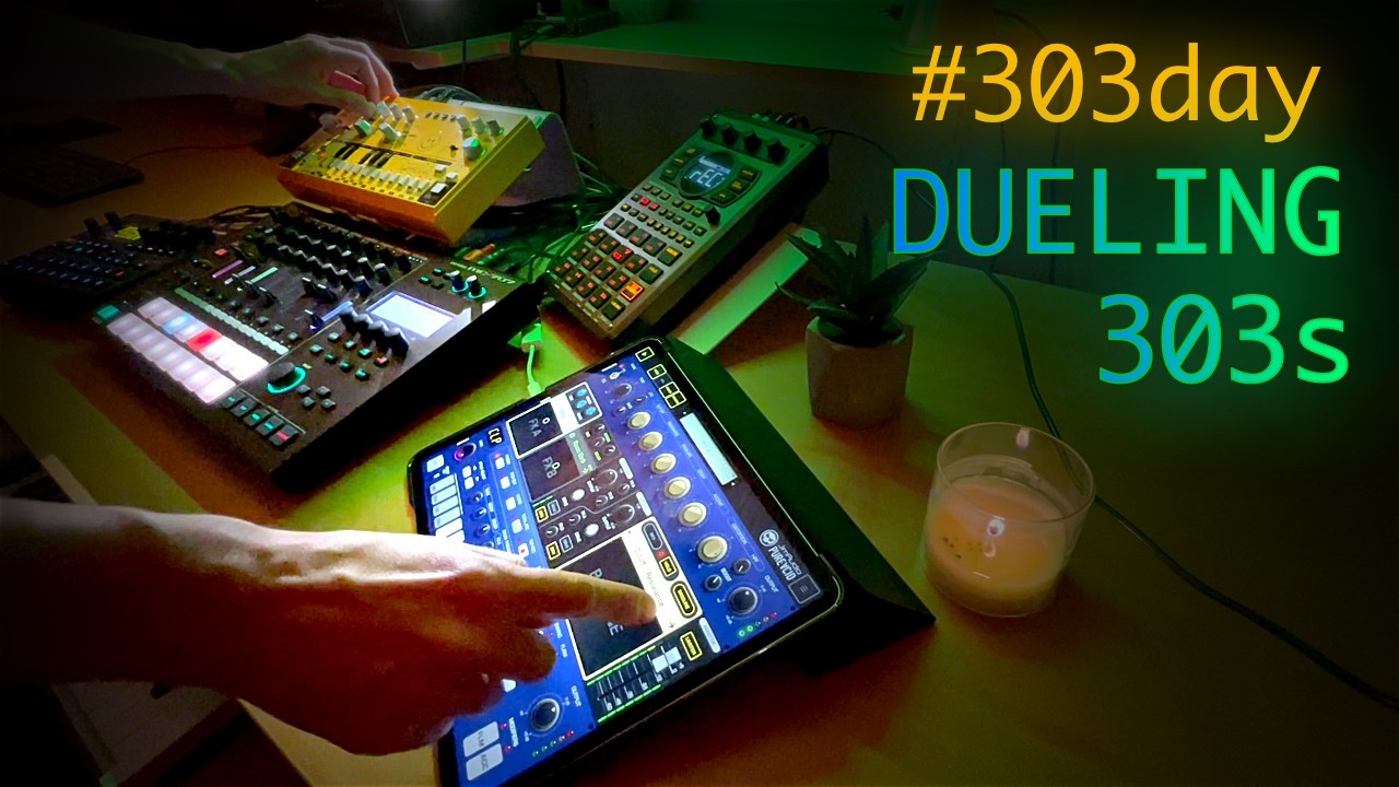DUELING 303S | Behringer TD-3 + Pure Acid | acid 〔303 Day 2026〕