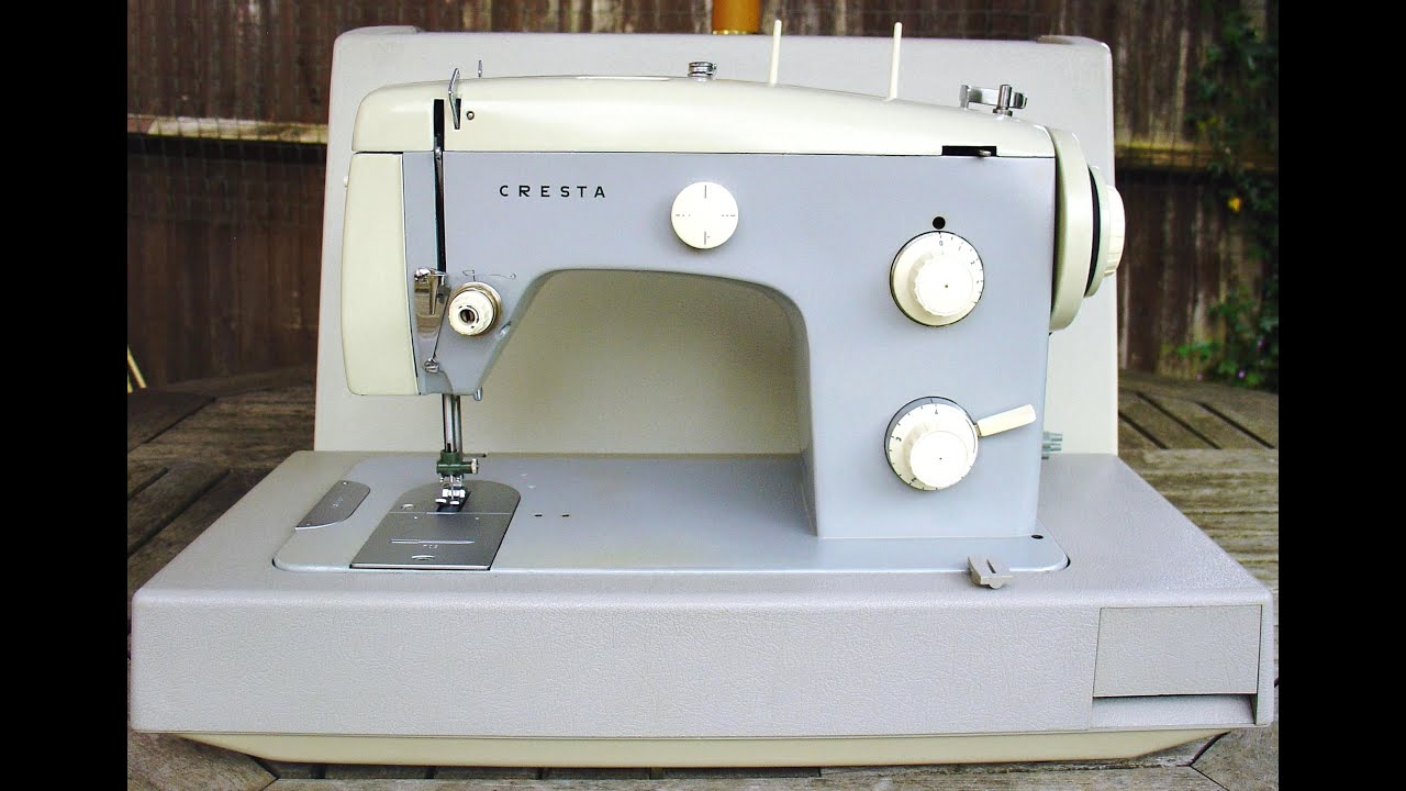 Cresta sewing machine   slideshow and sewing test