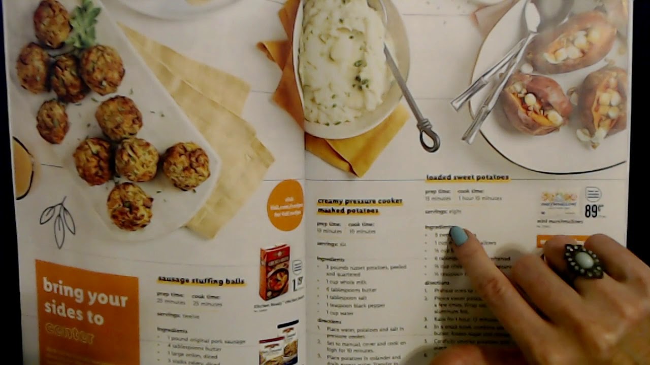 ASMR | Reading Frank's Thanksgiving Recipes (Soft Spoken)