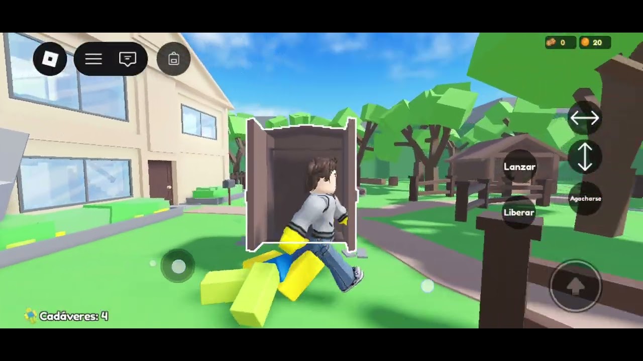 Jugando a esconder un cadáver con mi amiguito 😁😁😁