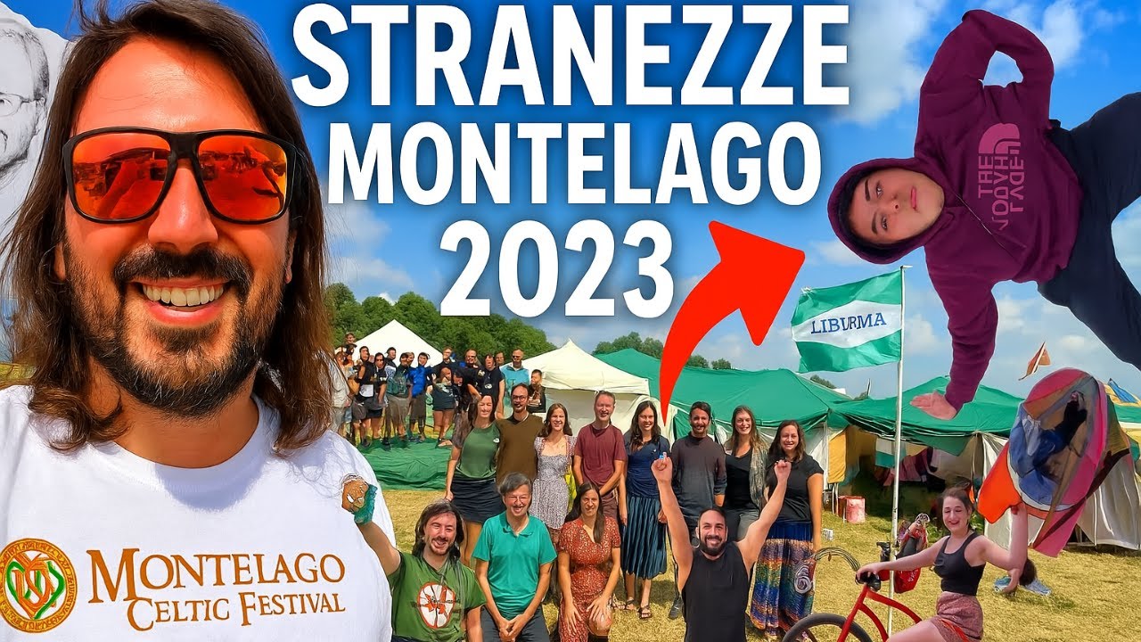 STRANEZZE che ho trovato a MONTELAGO Celtic Festival 2023 ⛺️