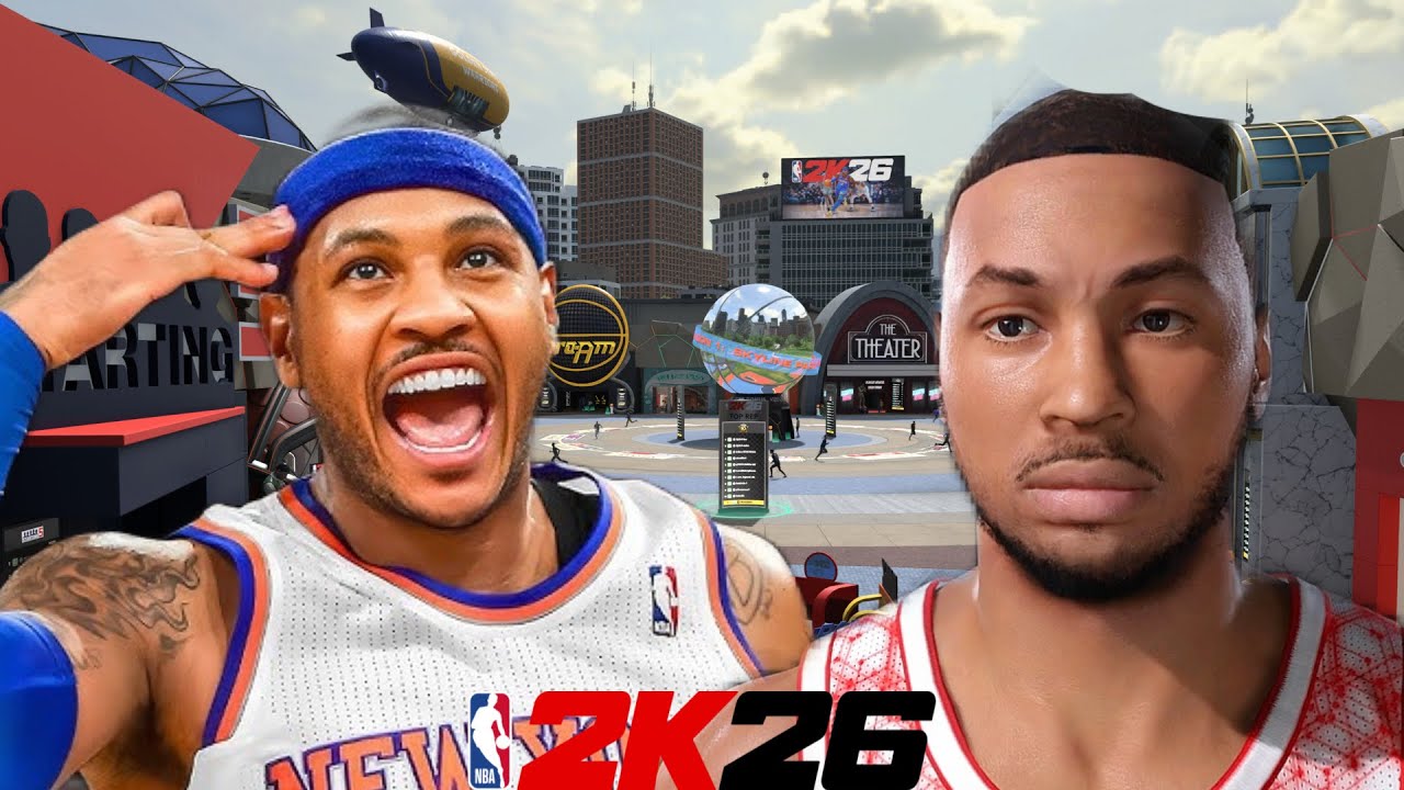 INCREDIBLE CARMELO ANTHONY FACE CREATION 2K26
