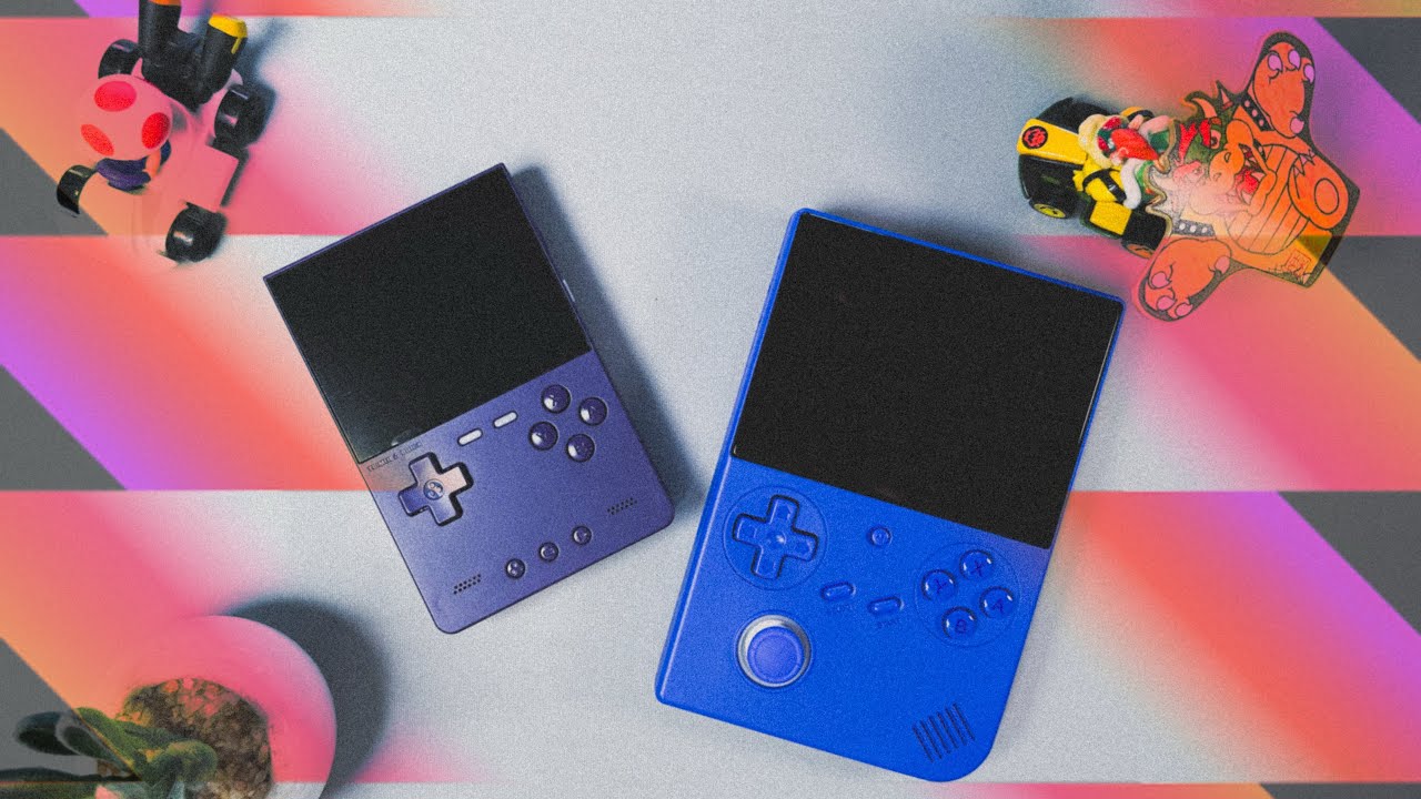 Поиски портативной консоли 🎮 | Распаковка Anbernic RG40xxV и TrimUI 📦 | Первые впечатления ✨