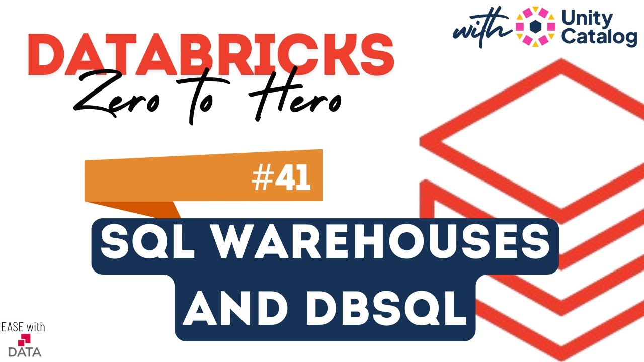 41 Data Warehousing using DBSQL | SQL Warehouses on Databricks | SQL Query Performance Tuning