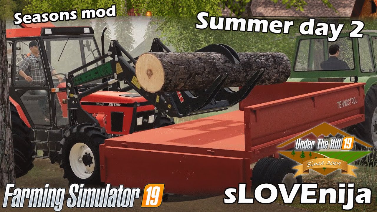 [SLO] Dan5 na UTH19 | Seasons mod | Nov traktor [Multiplayer]