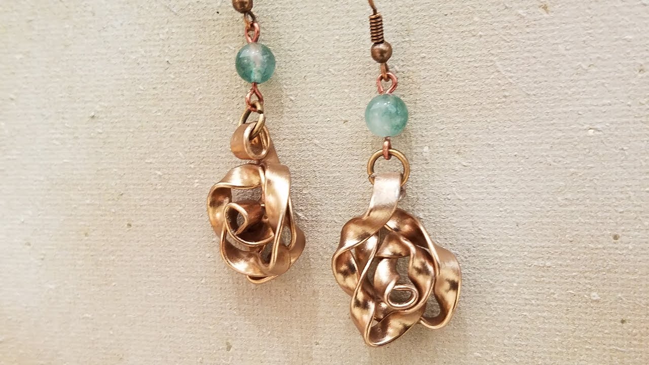 Twisted Rose Earrings - Eps 24