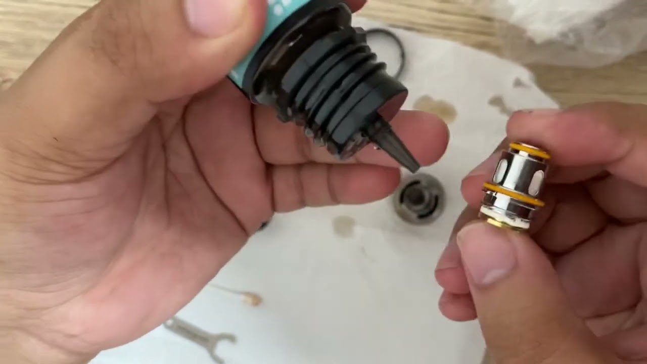 HOW TO CLEAN & CHANGE OCC OF GEEK VAPE SUB-OHMS ATOMIZER