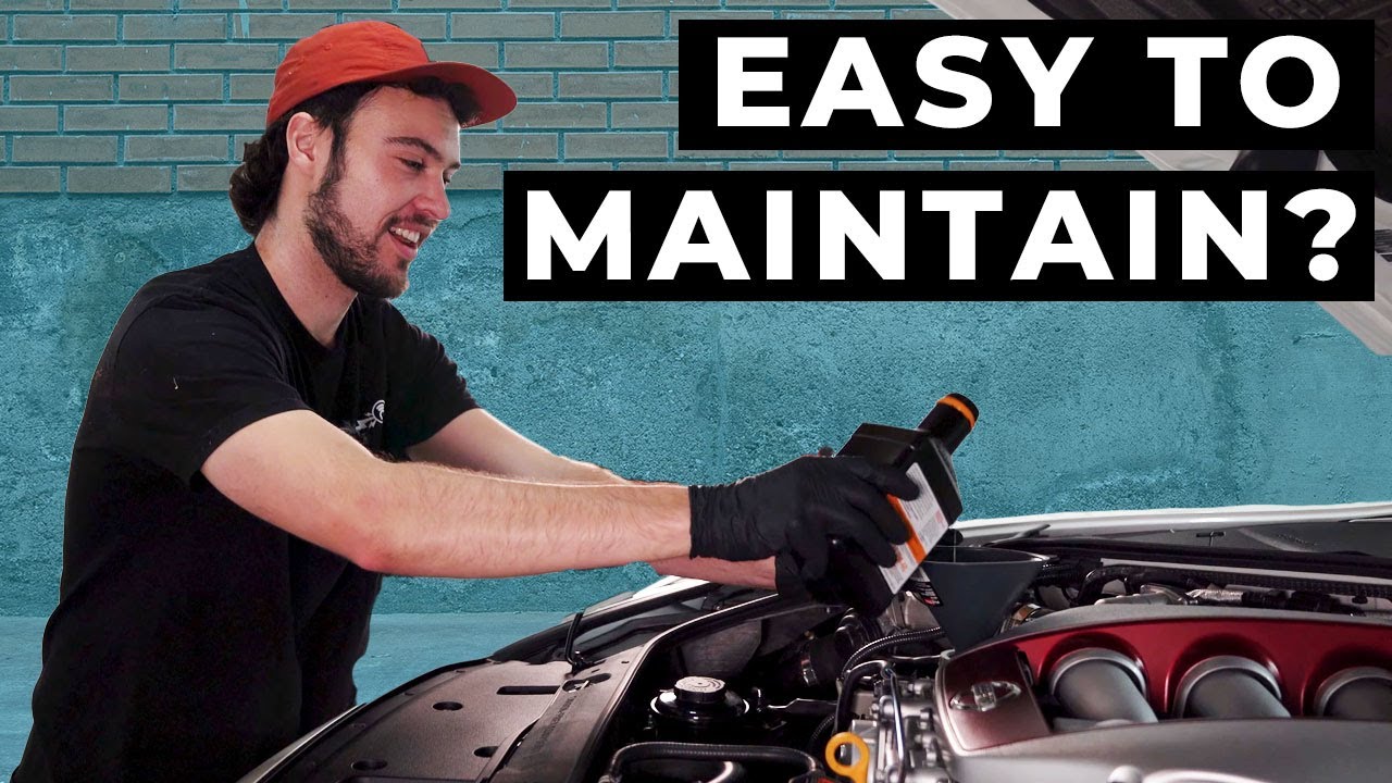 Как заменить масло в R35 GTR