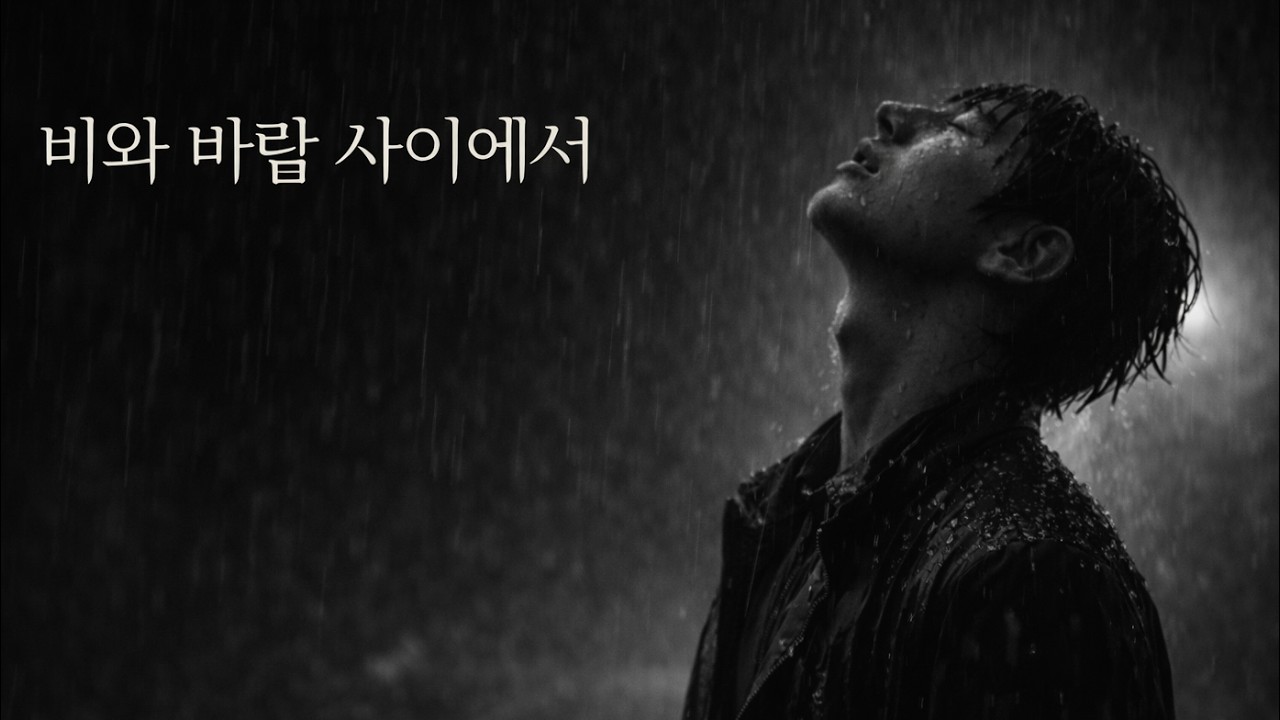 비와 바람 사이에서 | 7080 감성 발라드 | 남성보컬 | 감성 이별 노래