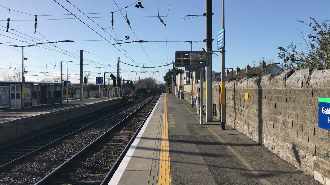 HOWTH JUNCTION TRAIN STATION in Dublin IRELAND