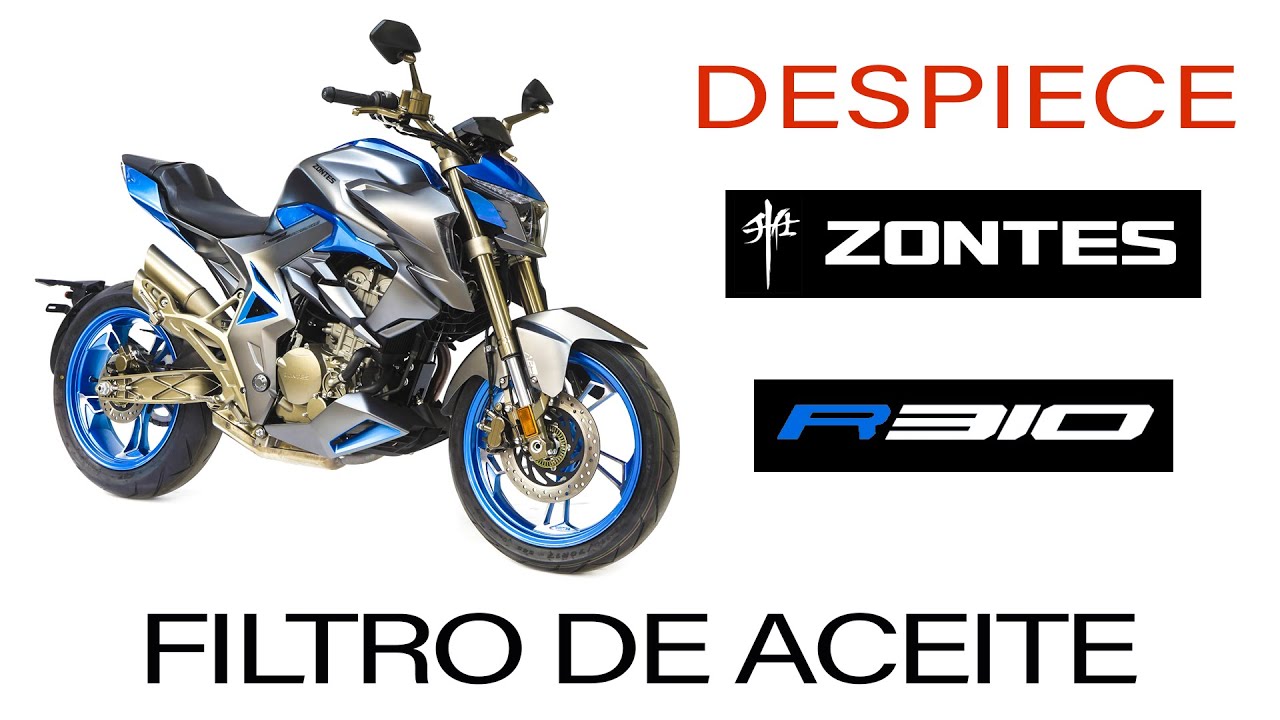 ZONTES R310 - Cambio del Filtro de Aceite Paso a Paso