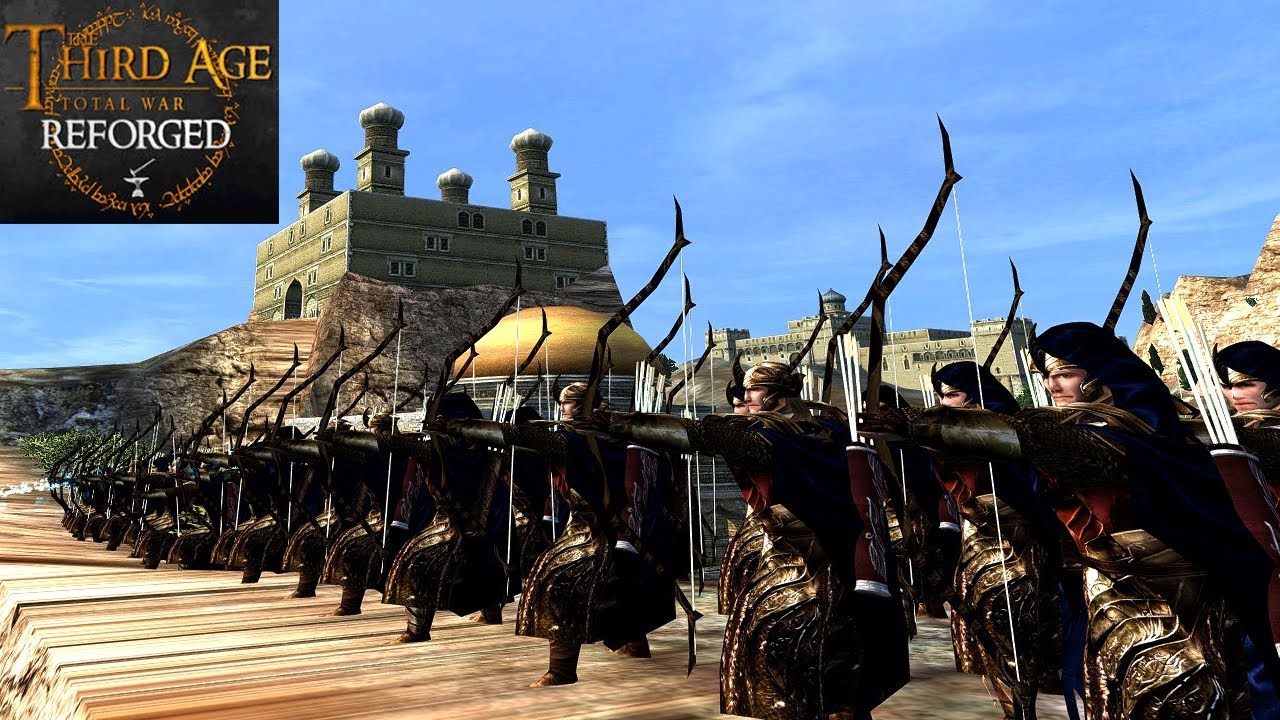 OCCUPATION OF ROMENDACIL (Siege Battle) - Third Age: Total War (Reforged)