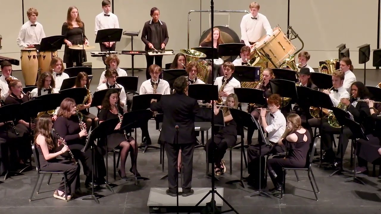Union Pines HS Wind Ensemble  'Arabesque' - Samuel Hazo