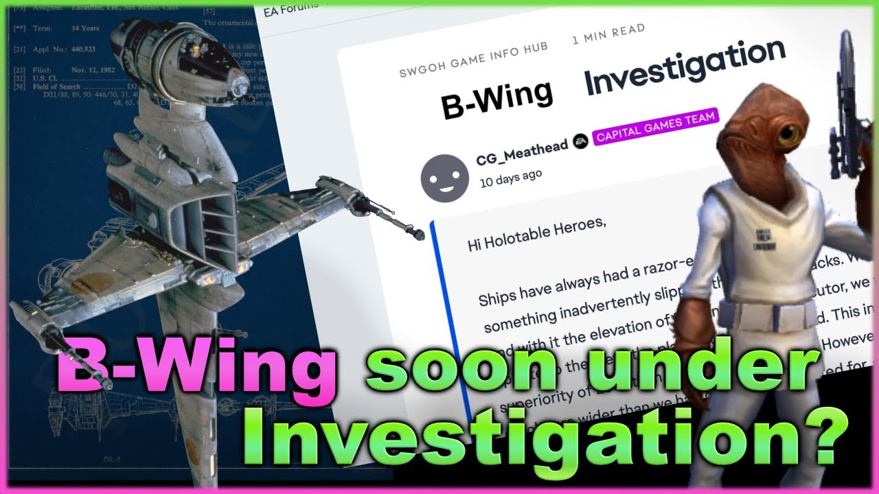 B-Wing Investigation: Unintended interactions with Home One - Coming soon