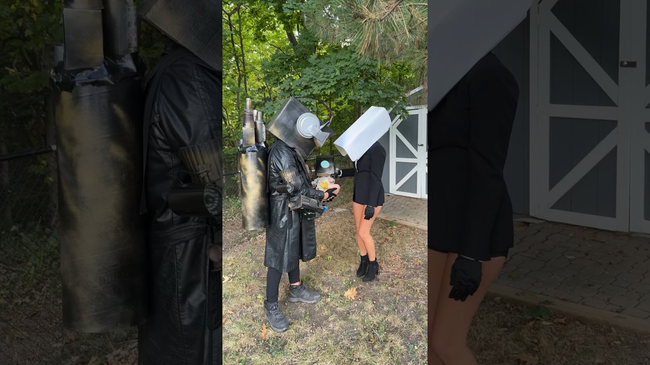 TITAN CAMERA MAN FAMILY IN REAL LIFE!!