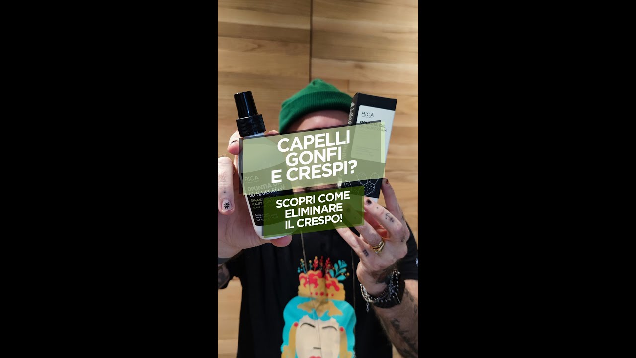 Capelli gonfi e crespi? Scopri come eliminare il crespo!