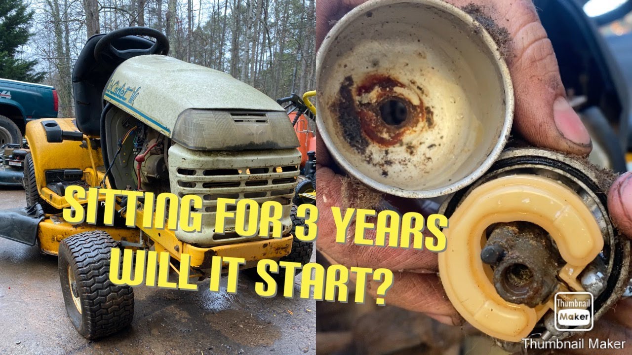 Will It Start? Cub Cadet Lawn Tractor 2146 Sitting For 3 Years