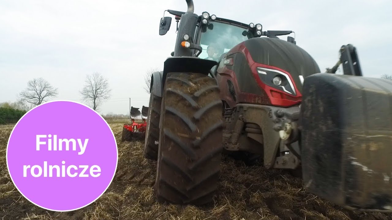 Traktor Valtra 174 Versu. Jesienna orka 😳