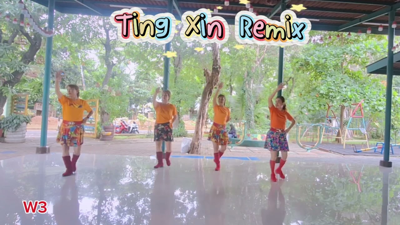 Ting Xin Remix Line Dance | Beginner | Choreo by Heru Tian(INA) - November 2025