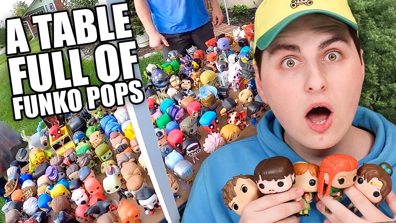 250+ Funko Pops At This Garage Sale!