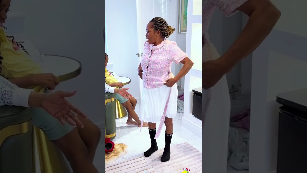 Моя мама в этом новом платье выглядит как на 16-летии 👗 😍