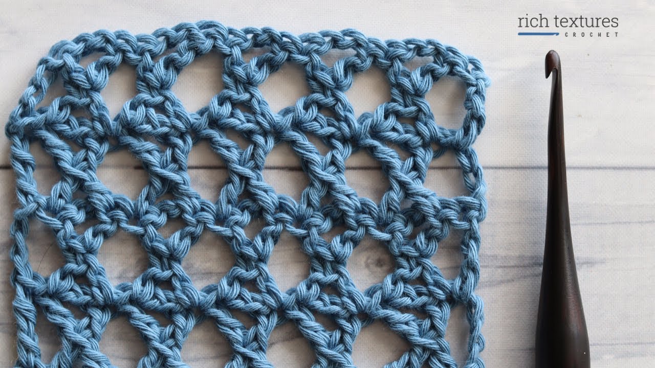 Crossed Treble Stitch | How to Crochet