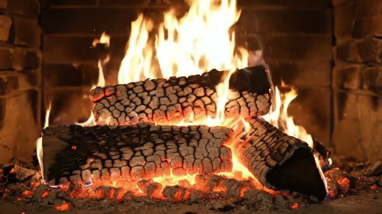 No Ads🌧️Deepest Healing Sleep😴 Rain & Fireplace Sounds in a Forest cabin for Ultimate Calm