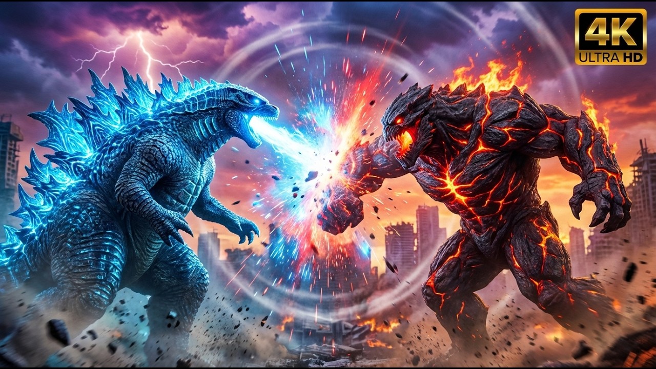 Godzilla vs Shadow Titan – The Battle That Shakes the World