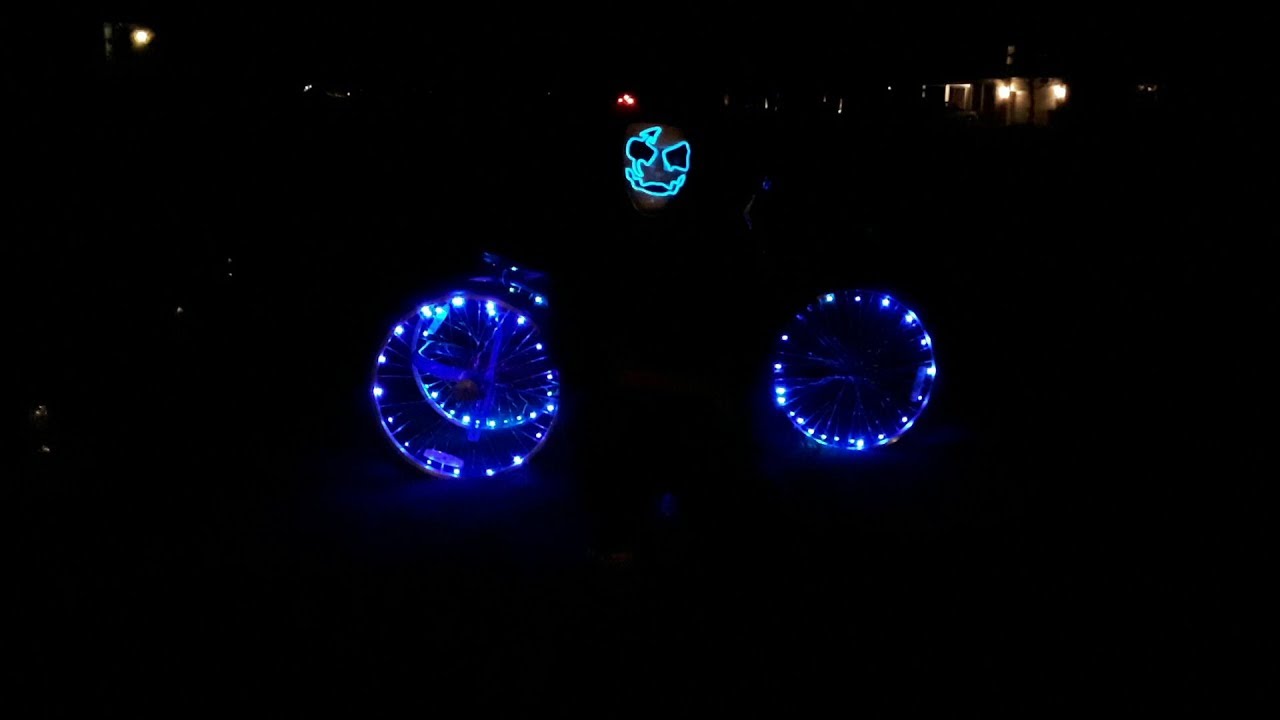 Install LED's on Bicycle Wheels / How to /Activ Lites