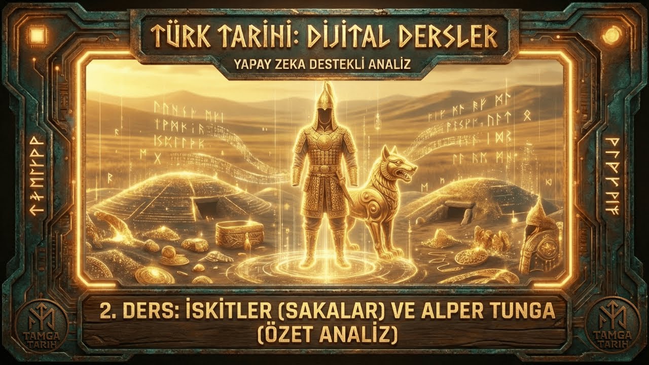 İskitler (Sakalar) ve Alper Tunga (Özet) | Türk Tarihi: Dijital Dersler #2