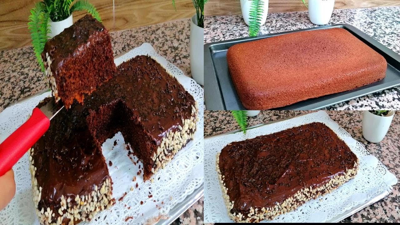 عليها الطلب كيكة الشكلاط بكريمة منزلية بدون شونتيي او قشدة طرية