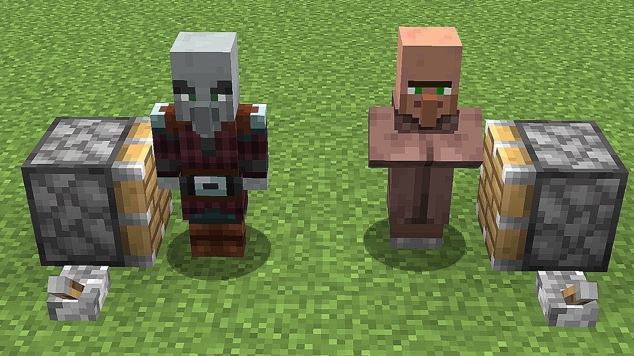 pillager + villager = ???