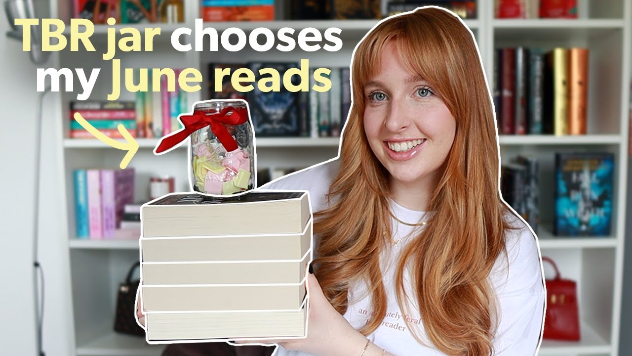 TBR prompt jar chooses my June reads! 🫙📚 June TBR