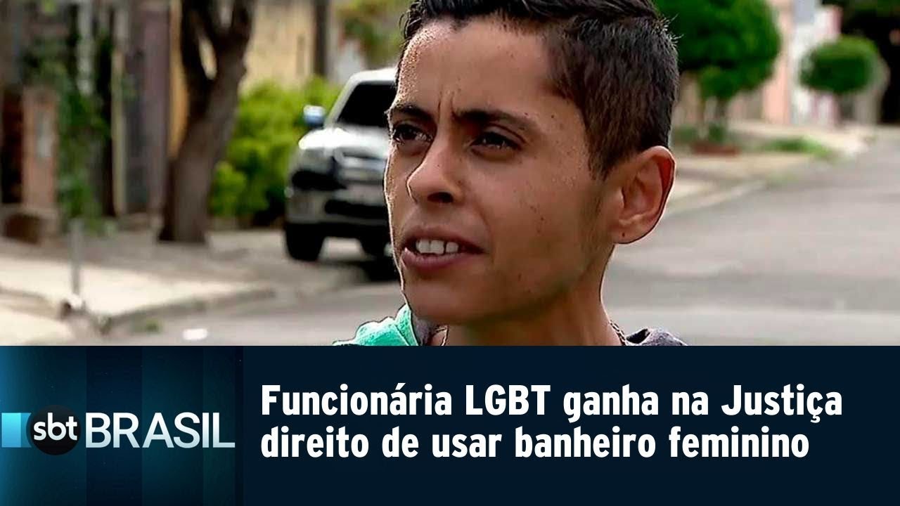Funcionária LGBT ganha na Justiça direito de usar banheiro feminino | SBT Brasil (27/02/19)