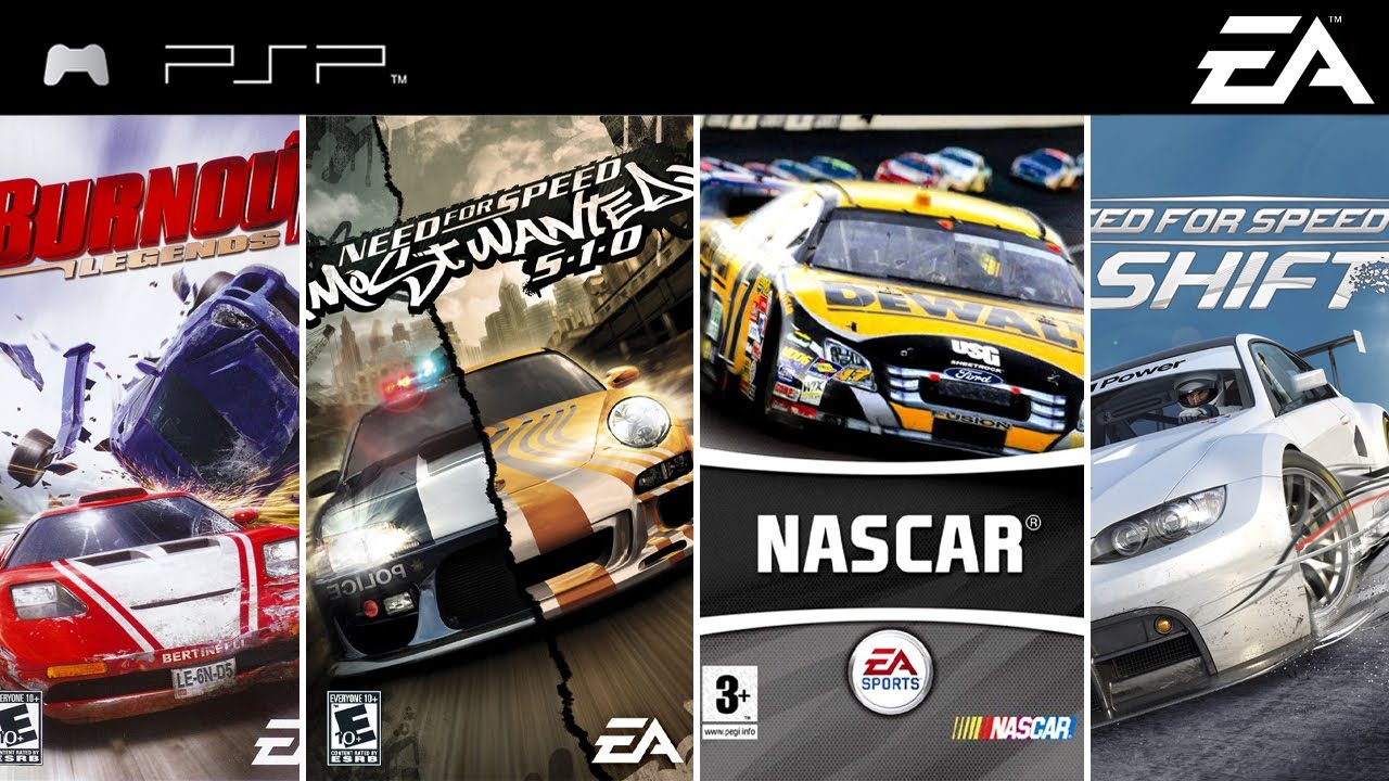 Electronic Arts Racing Games for PSP