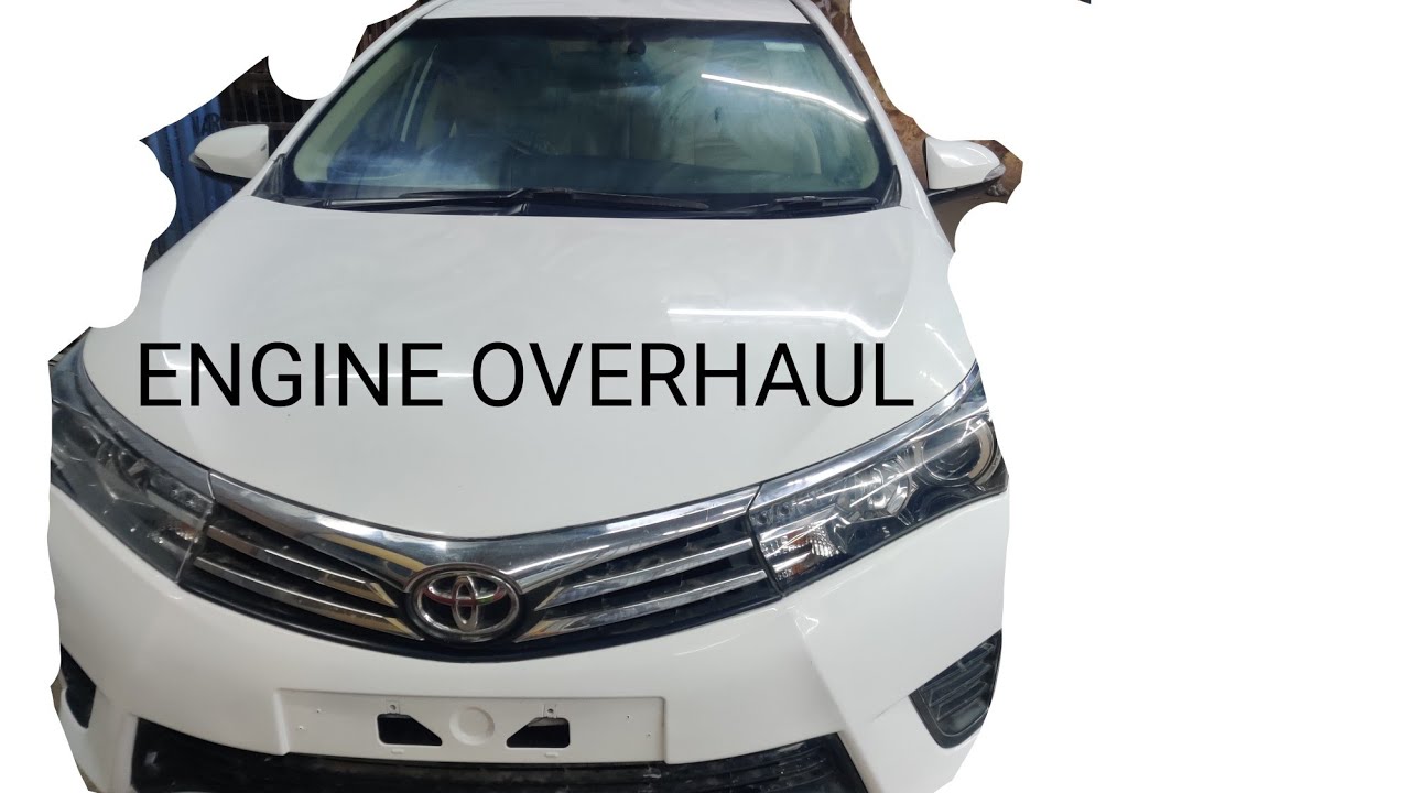 टोयोटा कोरोला इंजन ओवरहाल Toyota Corolla altis, Toyota etios engine rebuild