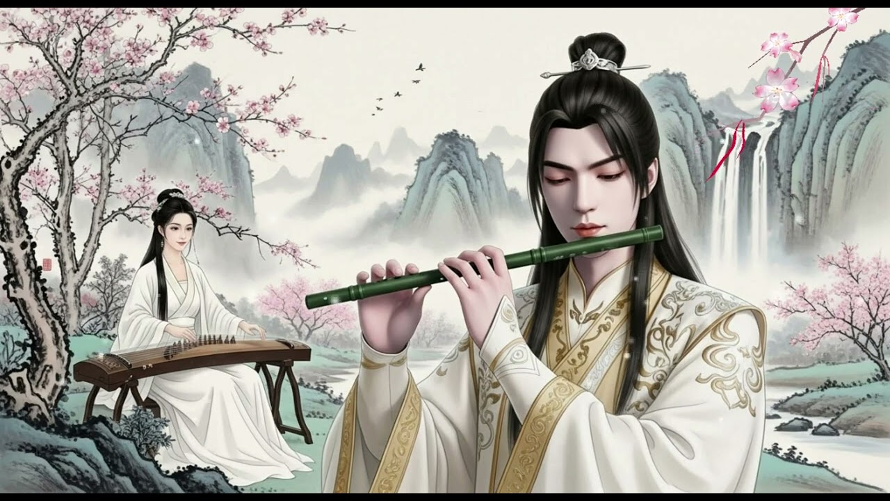 Chinese Zen Music  Bamboo flute, Erhu & Guzheng   Soothing Music@OCT_100M